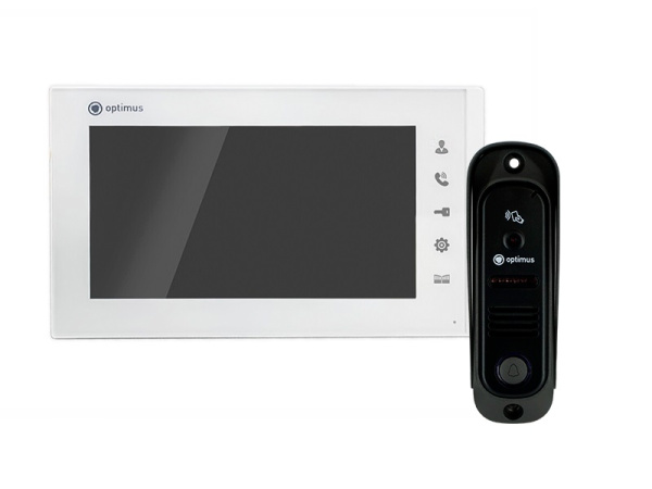 Комплект видеодомофона Optimus Leader IK-27B30IR (w+b)
