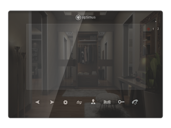 Видеодомофон Optimus VMH-7.5